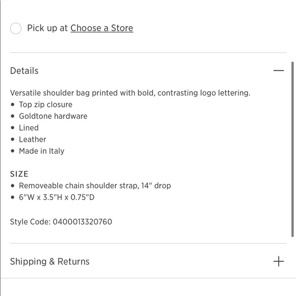 Moschino crossbody leather with black text - Picture 5 of 12